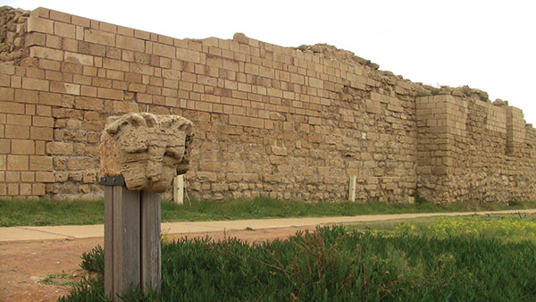 Ruins at Caesarea.
