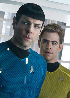 Spock and Kirk.
