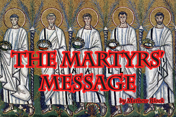 the-martyrs-message