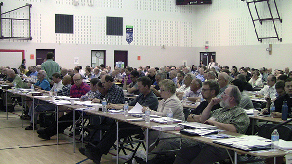 Delegates at the 2015 ABC District Convention.