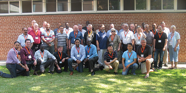 A few of the nearly fifty participants at the conference.