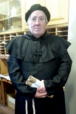 Martin Luther as portrayed by Eric Weatherall.